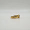 Bague 52 Bague toi et moi en or jaune 18 carats grenat rhodoline et tourmaline 58 Facettes