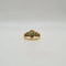 Bague 52 Bague en or jaune 18 carats sertie d’émeraudes et diamants 58 Facettes