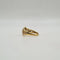 Bague 52 Bague en or jaune 18 carats sertie d’émeraudes et diamants 58 Facettes