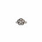 Bague 54 Bague fleur en or blanc 18 carats et diamants 58 Facettes