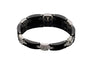 Bracelet Cartier Panthère - Bracelet maillon en or blanc, céramique et diamants 58 Facettes 1