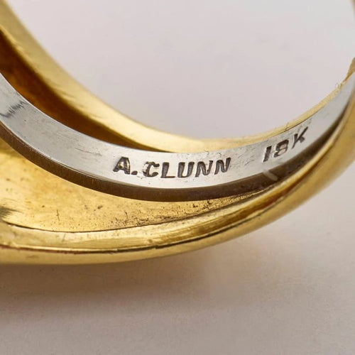 Bague 54 Andrew Clunn - Bague en or jaune 18 carats rubis et diamants 58 Facettes