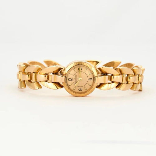 Montre Jaeger-LeCoultre Backwind - Montre en or rose 18K cadran saumon 58 Facettes