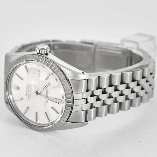 Montre Rolex Datejust - Montre en acier avec bracelet Jubilé 58 Facettes