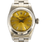 Montre Rolex Oyster Perpetual - Montre Lady 26 mm en acier, cadran doré 58 Facettes