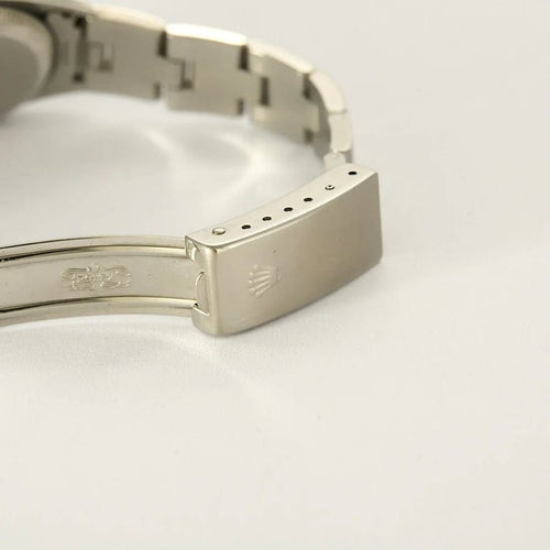 Montre Rolex Oyster Perpetual - Montre Lady 26 mm en acier, cadran doré 58 Facettes