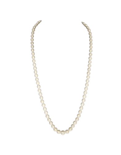 Collier Collier Art déco - Perles de culture, fermoir en or gris et diamants 55 cm 58 Facettes