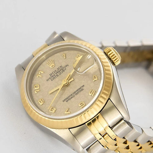 Montre Rolex Datejust - Montre Lady 26 mm en or 18K et acier 58 Facettes