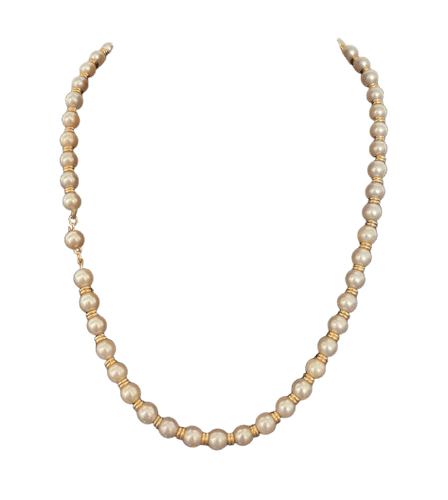 Collier Collier Akoya - Collier choker en or jaune 750 avec perles de culture 58 Facettes