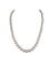 Collier Collier de perles de culture Akoya avec fermoir en or blanc et diamants 58 Facettes