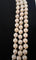 Collier Collier 3 rangs de perles de culture Akoya avec fermoir 8 diamants 58 Facettes