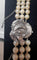 Collier Collier 3 rangs de perles de culture Akoya avec fermoir 8 diamants 58 Facettes