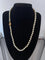 Collier Collier de perles de culture blanches 50 cm, fermoir en or jaune 58 Facettes