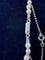 Collier Collier de perles de culture en or blanc 18k, 55,5 cm 58 Facettes