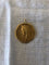 Pendentif Médaille religieuse Vierge Marie en or jaune 18 carats 58 Facettes PE3