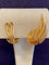 Boucles d'oreilles Hermès - Boucles d'oreilles Plumes vintage en or jaune 750 58 Facettes