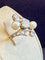 Bague 50 Bague Toi & Moi Belle Époque en or 750 et platine, diamants et perles 58 Facettes