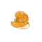Bague 53 Papillon - Bague en or jaune 18 carats, quartzites et diamants 58 Facettes CHT-BUTT-RI-PQDI