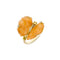 Bague 53 Papillon - Bague en or jaune 18 carats, quartzites et diamants 58 Facettes CHT-BUTT-RI-PQDI