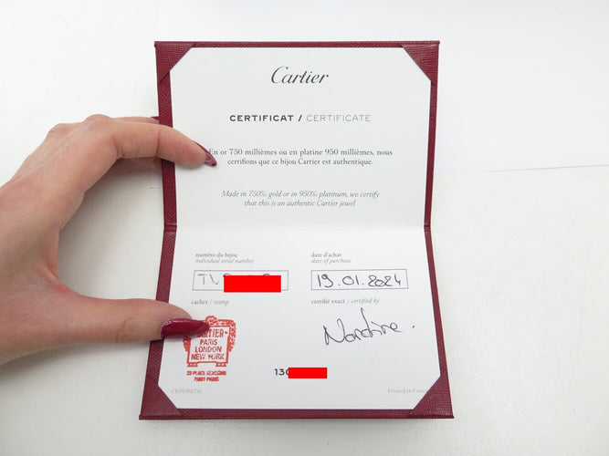 Bague 55 bague CARTIER solitaire crn4226655 t55 or rose & diamant 0.24ct 58 Facettes 273200