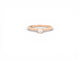Bague 55 bague CARTIER solitaire crn4226655 t55 or rose & diamant 0.24ct 58 Facettes 273200