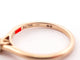 Bague 55 bague CARTIER solitaire crn4226655 t55 or rose & diamant 0.24ct 58 Facettes 273200