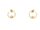 Boucles d'oreilles boucles d'oreilles DINH VAN creoles le cube diamant 808811 en or 18k 58 Facettes 272581