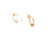 Boucles d'oreilles boucles d'oreilles DINH VAN creoles le cube diamant 808811 en or 18k 58 Facettes 272581
