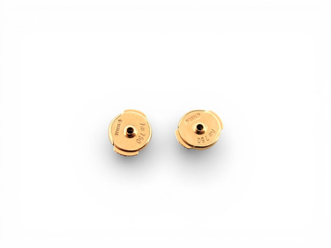 Boucles d'oreilles boucles d'oreilles DINH VAN creoles le cube diamant 808811 en or 18k 58 Facettes 272581