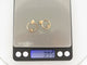 Boucles d'oreilles boucles d'oreilles DINH VAN creoles le cube diamant 808811 en or 18k 58 Facettes 272581