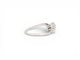 Bague 53 bague sertie toi & moi 2 diamants 0.95ct t53 en or blanc 18k 3g 58 Facettes 273170