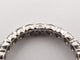 Bague 51 bague alliance americaine 22 diamants pavage complet 1.65ct t51 en or blanc 58 Facettes 273169