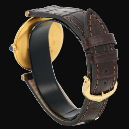 Montre Cartier Montre Must De Cartier Vermeil 58 Facettes MT41224