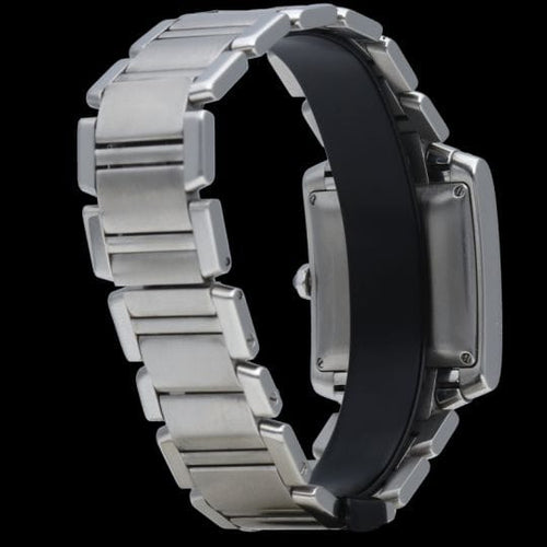 Montre Cartier Montre Tank Francaise Gm Automatique 58 Facettes MT45212