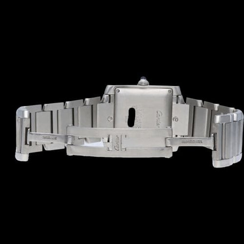 Montre Cartier Montre Tank Francaise Gm Automatique 58 Facettes MT45212