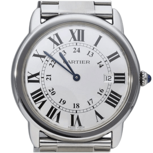 Montre Cartier Montre Ronde De Cartier 58 Facettes MT45270