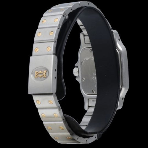 Montre Cartier Santos Galbée - Montre femme en or jaune et acier 58 Facettes MT45187