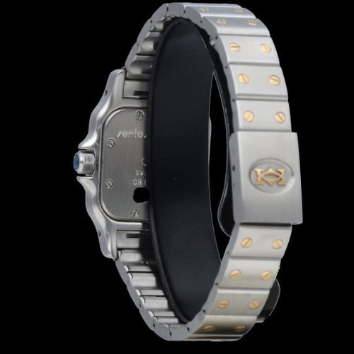 Montre Cartier Santos Galbée - Montre femme en or jaune et acier 58 Facettes MT45187