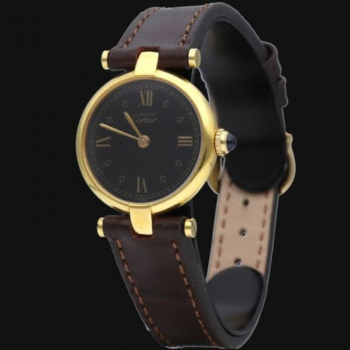Montre Cartier Montre Must De Cartier Vermeil 58 Facettes MT45378
