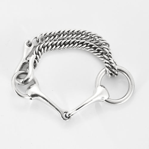 Hermès - Mors - Bracelet en argent