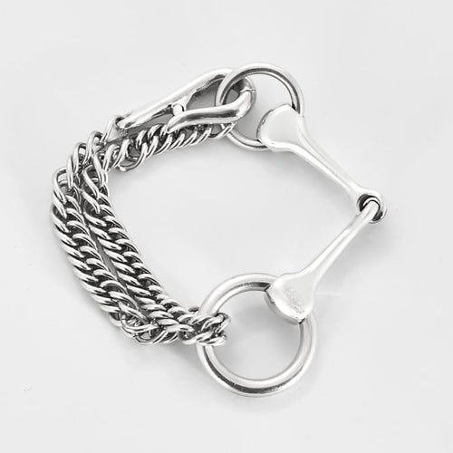 Bracelet HERMÈS - MORS - Bracelet en argent 58 Facettes 58FC32