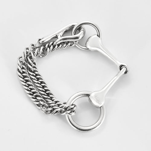 Hermès - Mors - Bracelet en argent