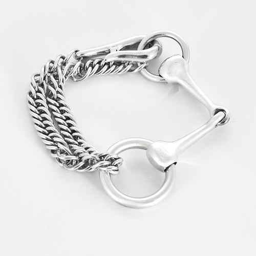 Hermès - Mors - Bracelet en argent