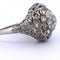 Bague 55 Bague ancienne en platine 950 avec diamant taille ancienne européenne 58 Facettes AN472 (00049)