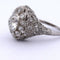 Bague 55 Bague ancienne en platine 950 avec diamant taille ancienne européenne 58 Facettes AN472 (00049)