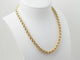 Collier Collier maille jaseron en or jaune 18 K 58 Facettes 33247