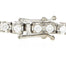 Bracelet Bracelet tennis en or blanc 18 carats et diamants 58 Facettes
