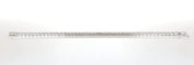 Bracelet Bracelet en or blanc 18 carats serti de diamants naturels 58 Facettes