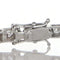Bracelet Bracelet en or blanc 18 carats serti de diamants naturels 58 Facettes