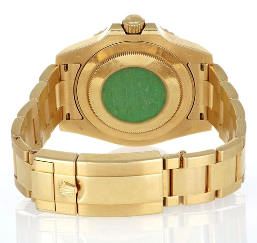 Montre Rolex GMT-Master II 116718LN - Montre homme en or jaune 18 carats 58 Facettes